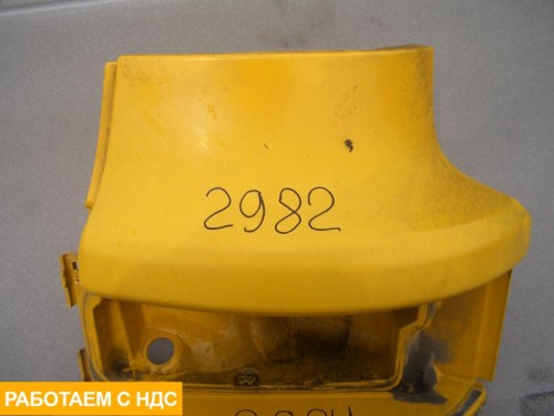 Планка над фарой левая